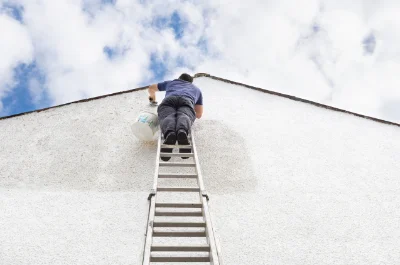 Peinture extérieure à Kergloff — façades et ravalement